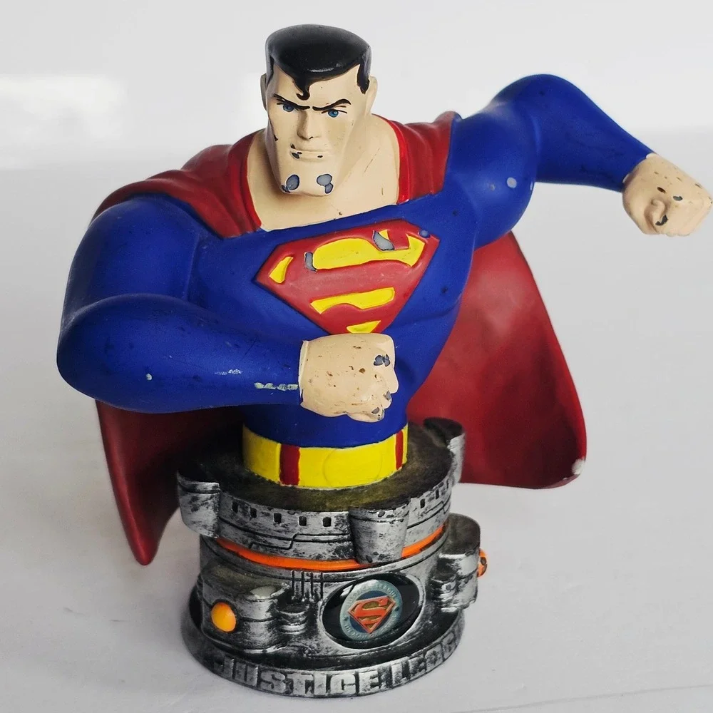 Superman Paperweight Bust Justice League Cartoon Network Figure Statue - 1254‎